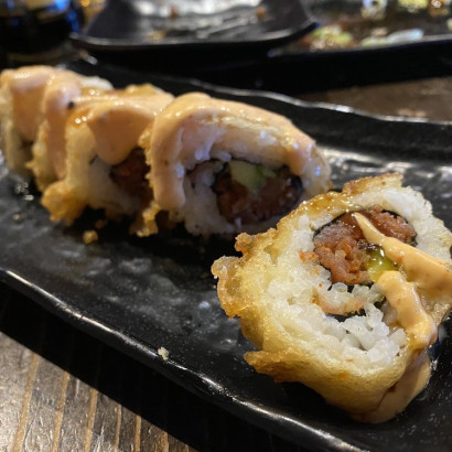 Whole Deep Fried Roll